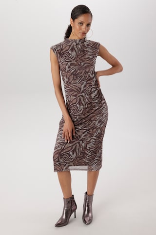 Aniston SELECTED Dress in Brown: front