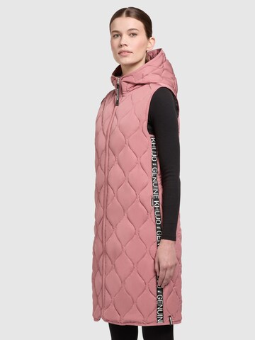 khujo Vest 'Jady' in Pink