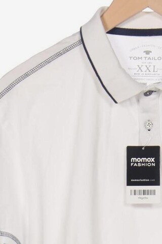 TOM TAILOR Shirt in XXL in White