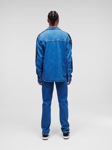 Karl Lagerfeld Comfort Fit Hemd in Blau