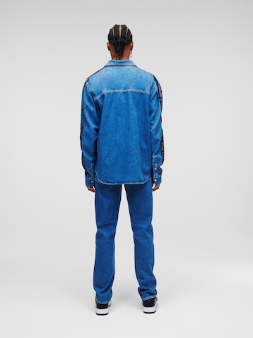 Karl Lagerfeld Comfort Fit Hemd in Blau