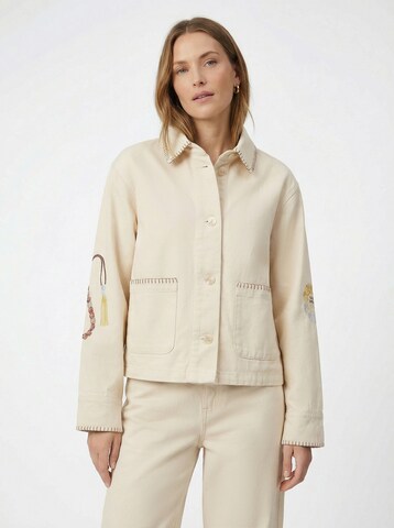 KAVAZI Демисезонная куртка в Белый: спереди