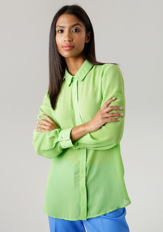 Aniston SELECTED Blouse in Green: front