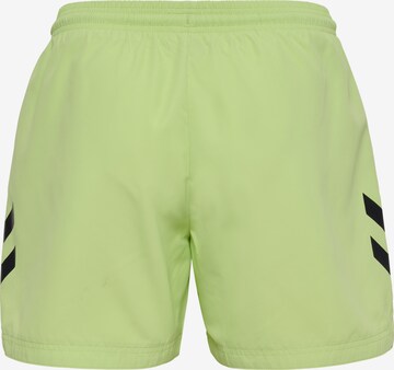 Hummel Board Shorts 'NED' in Green