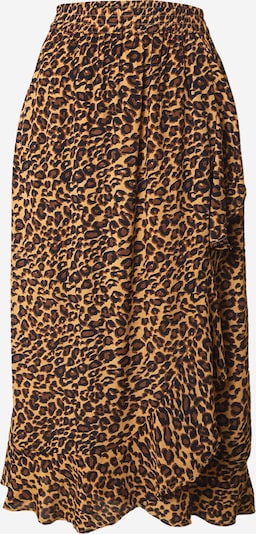Bizance Paris Jupe 'Christy' en beige / marron / noir, Vue avec produit