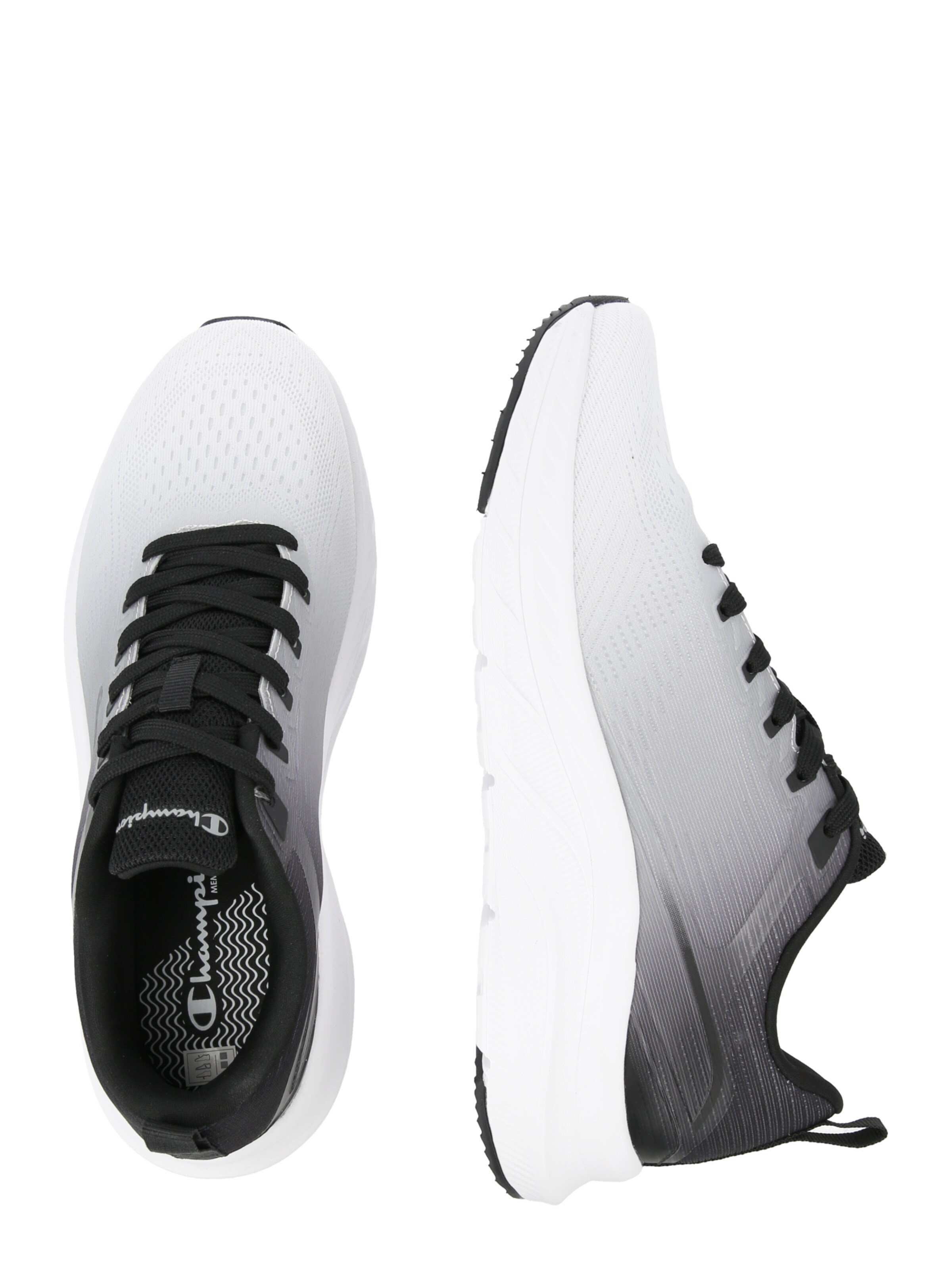 juoda Champion Authentic Athletic Apparel Sportiniai batai 'ALPHA SUPERMAX'