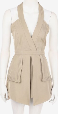 Runaway Jumpsuit in XS in Beige: front