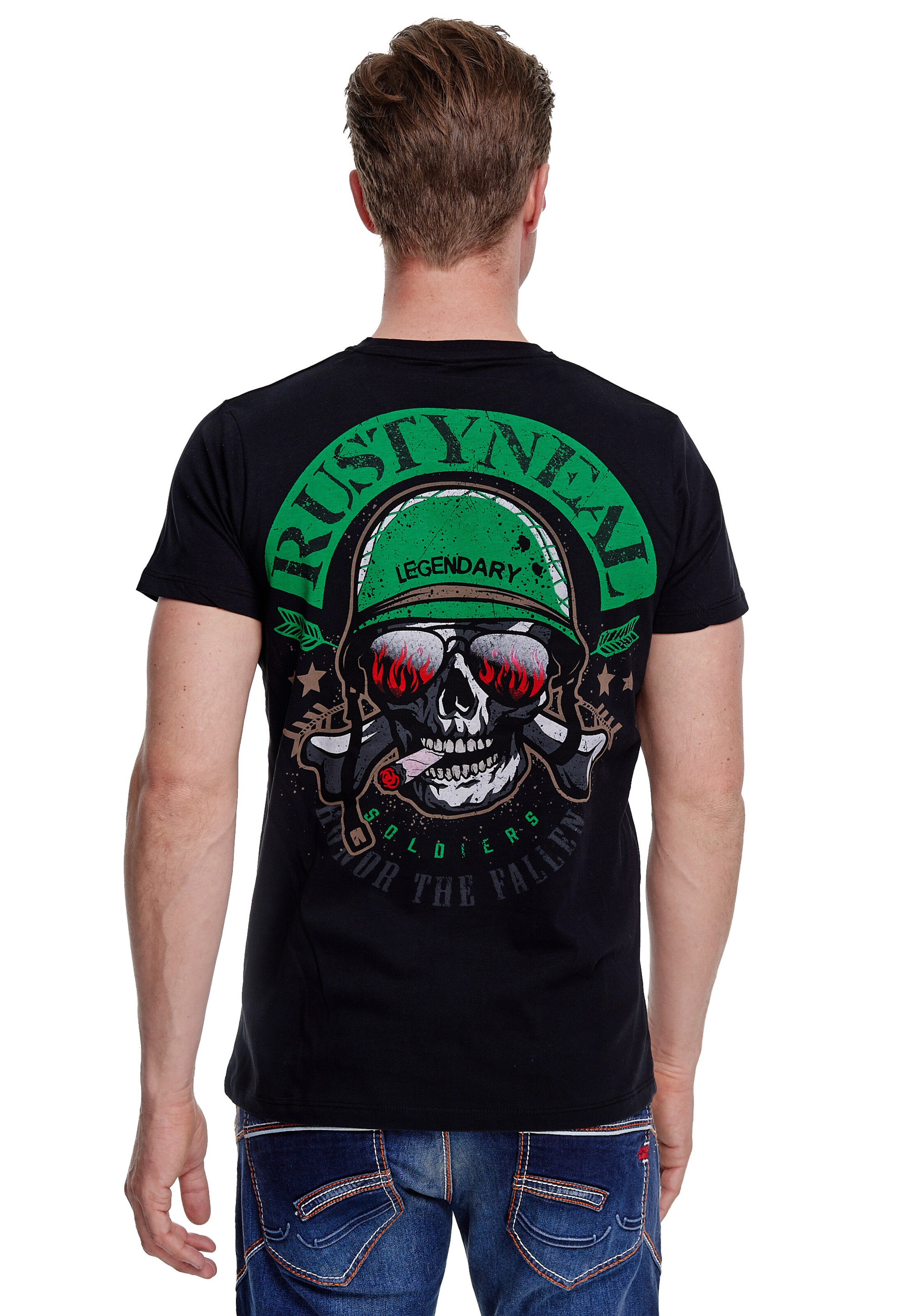 Rusty Neal Shirt in Zwart