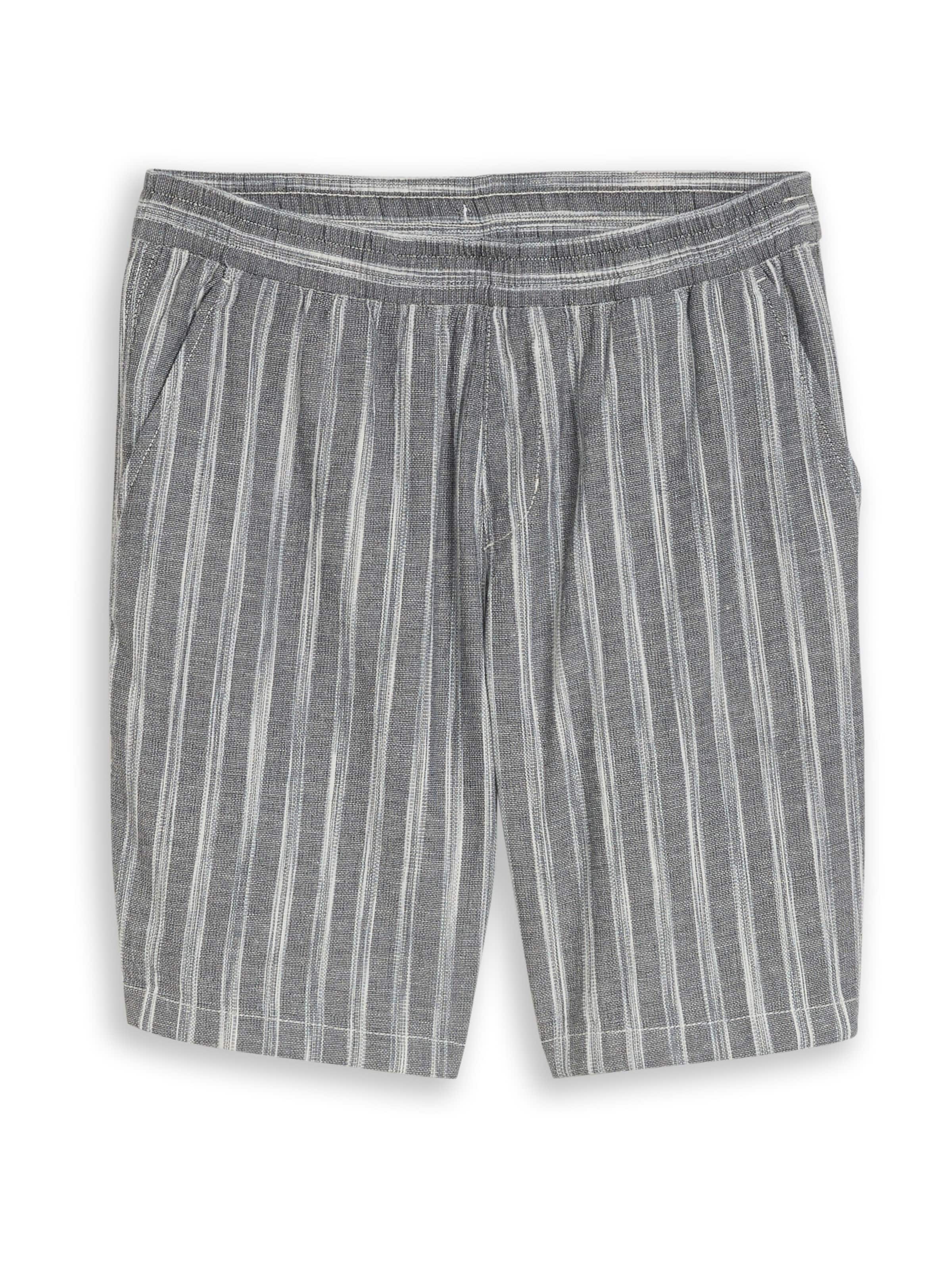 TOM TAILOR DENIM Regular Trousers in Grey: front