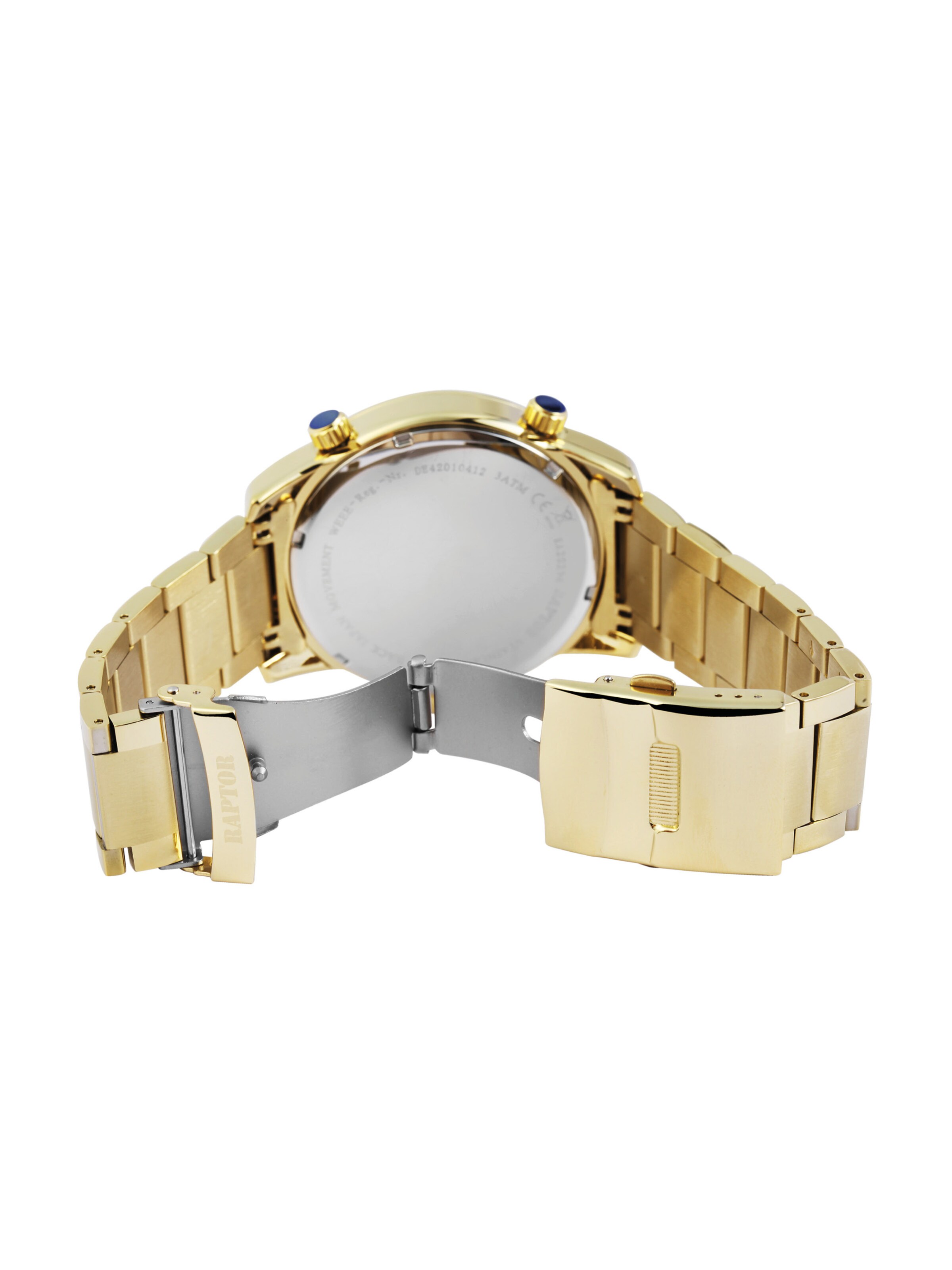 Raptor Analog Watch 'Fox, 5 ATM' in Grey