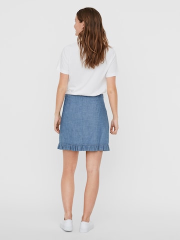 VERO MODA Rok 'AKELA' in Blauw