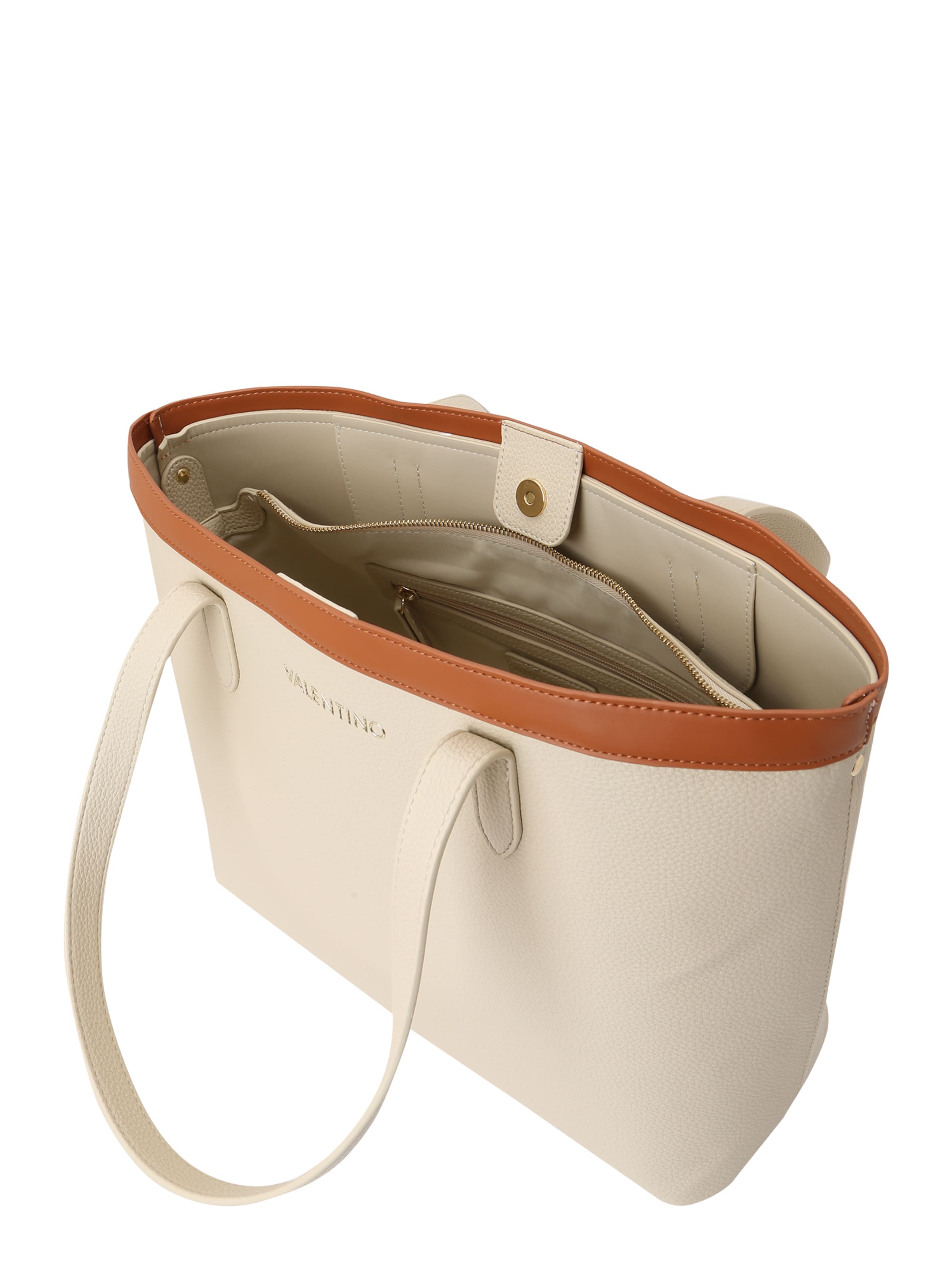 VALENTINO Nakupovalna torba 'NAOMI' | bež barva