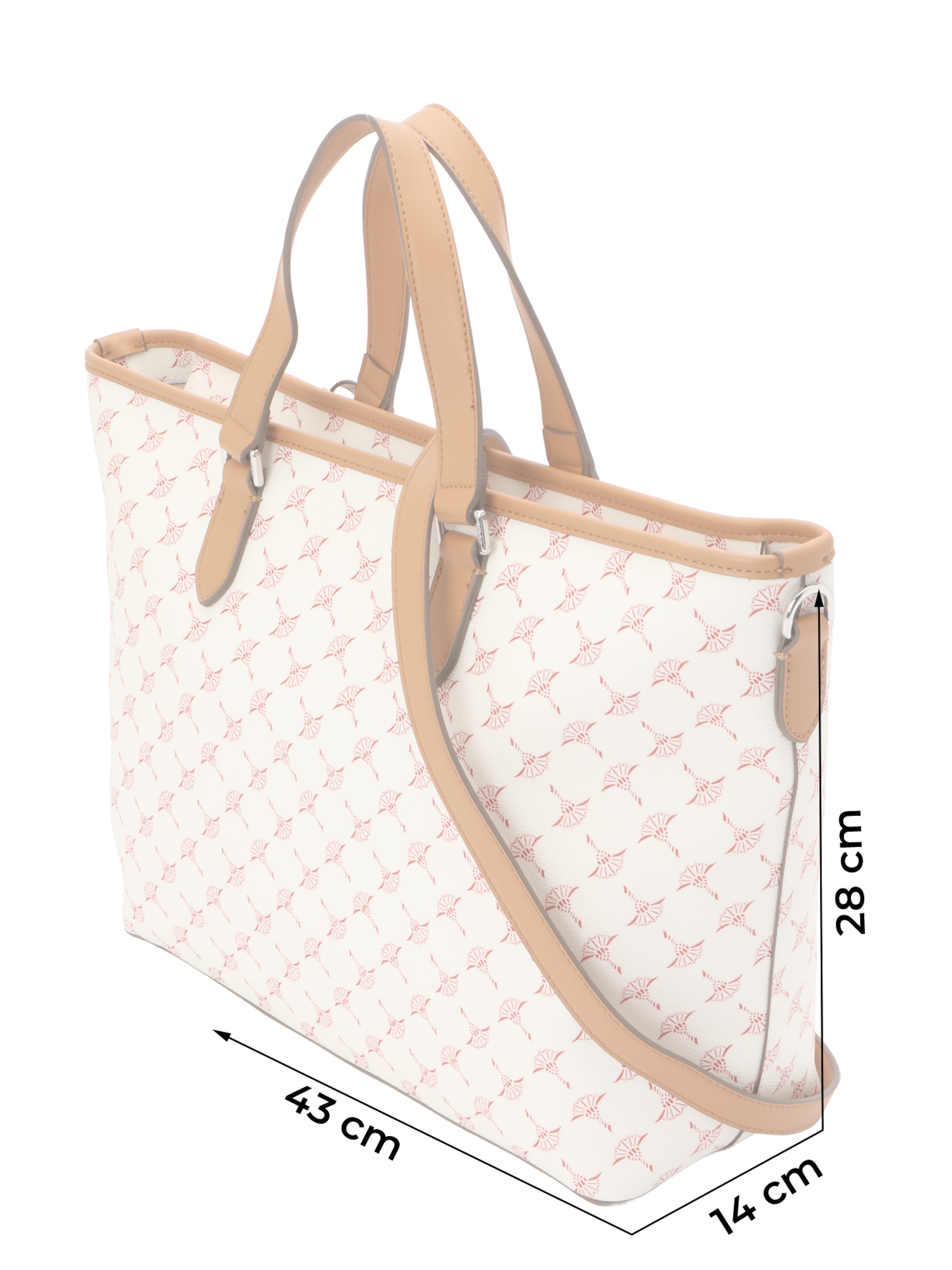 JOOP! Handbag 'Flora 1.0 Ketty' in One Size in Brown / Taupe / Red, Item view