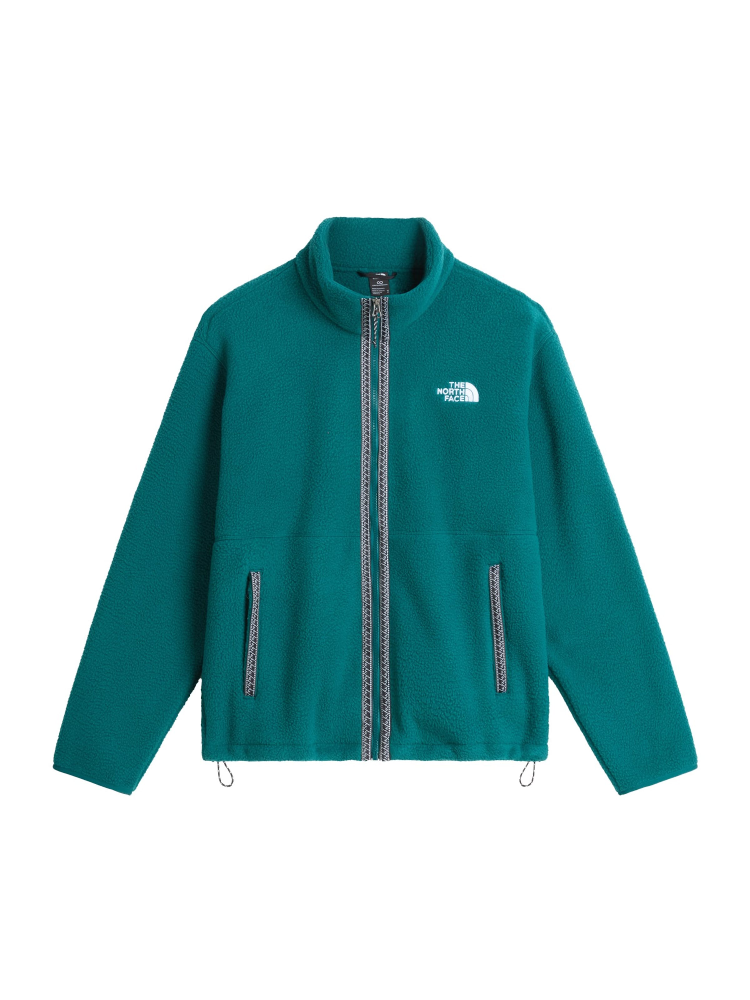 Giacca di pile 'Fleeski' di THE NORTH FACE in verde: frontale
