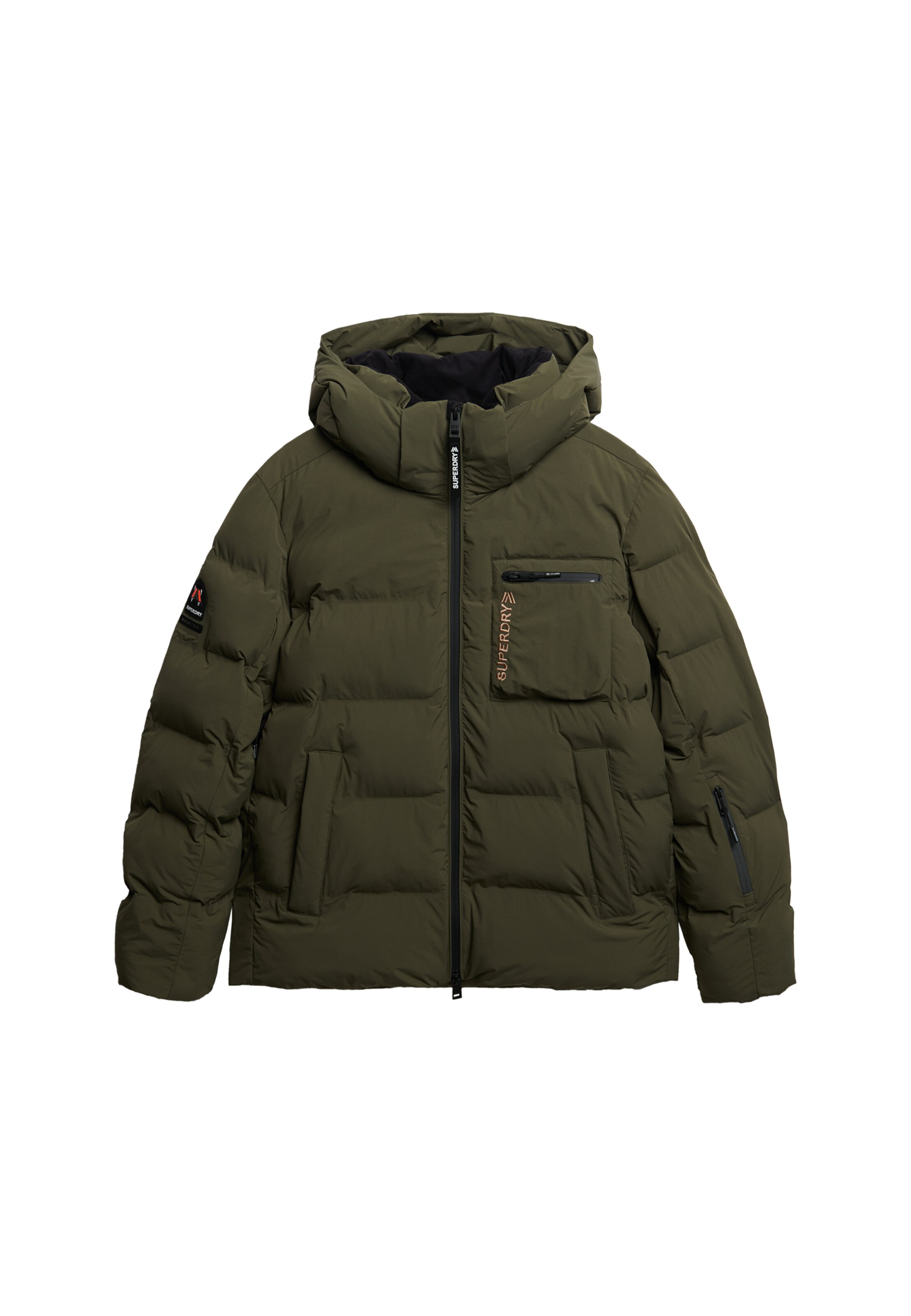 Superdry & Co Winter Jacket in Green: front