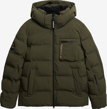 Superdry & Co Winter Jacket in Green: front