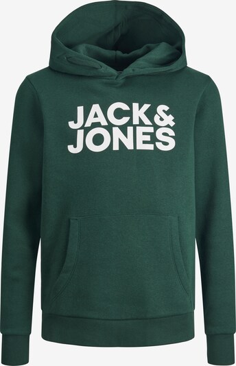 Jack & Jones Junior Sweatshirt in tanne / weiß, Produktansicht