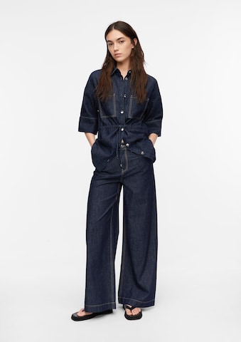 COMMA Wide Leg Jeans in Blau