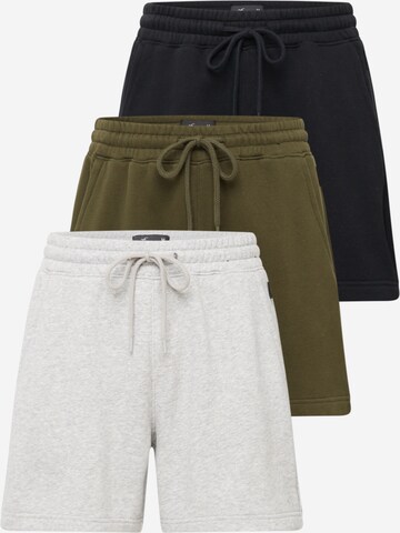 regular Pantaloni di HOLLISTER in grigio: frontale