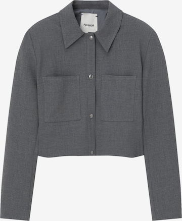 Veste mi-saison Pull&Bear en gris : devant