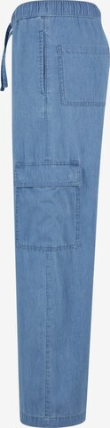 Urban Classics Loose fit Cargo Jeans in Blue