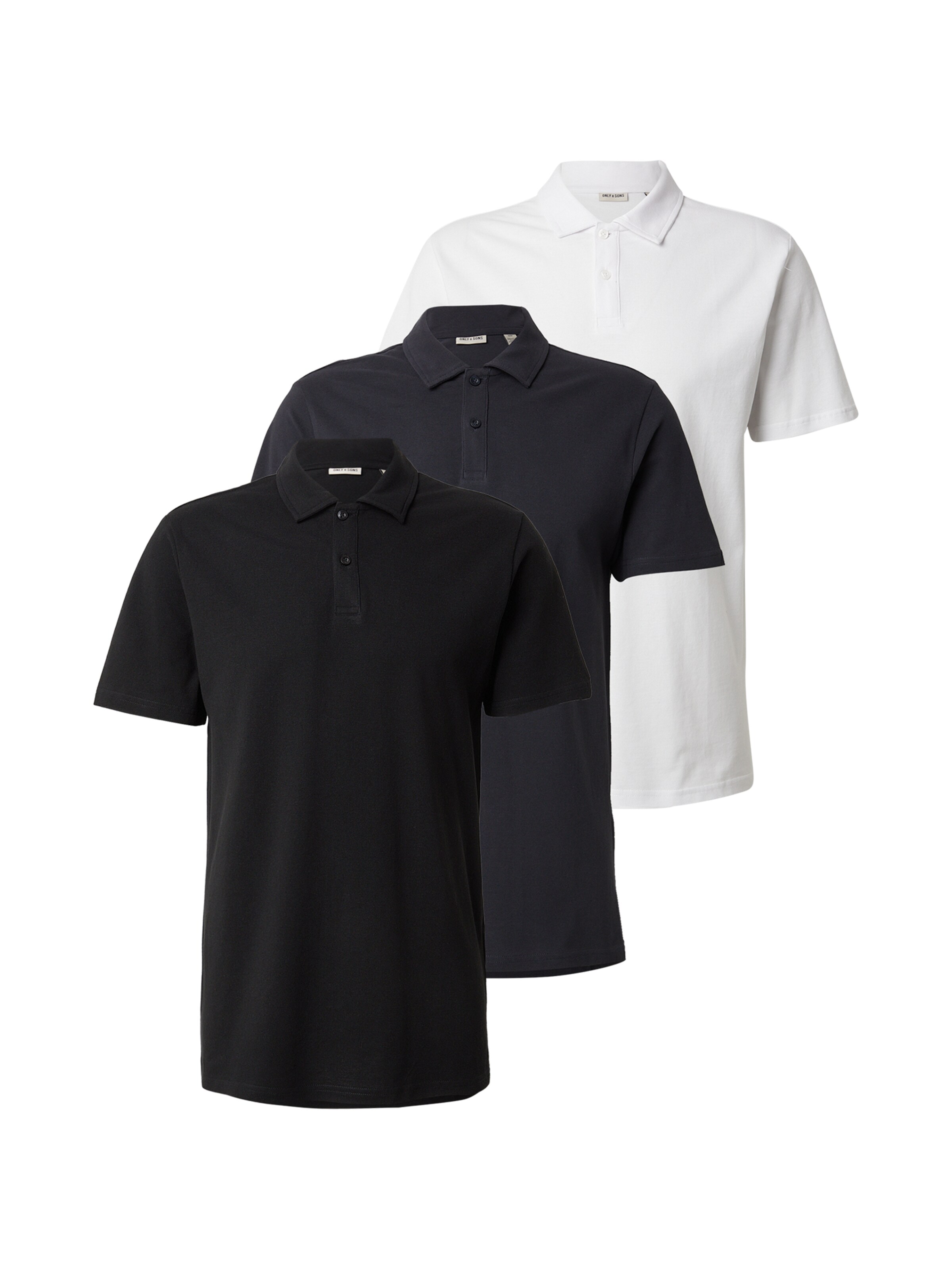 Only & Sons Футболка 'ONSGORDON' в Антрацитовый / Черный / Белый, Обзор товара