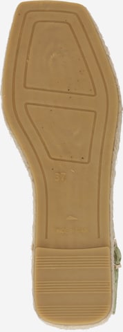 espadrij l´originale Sandale in Grün