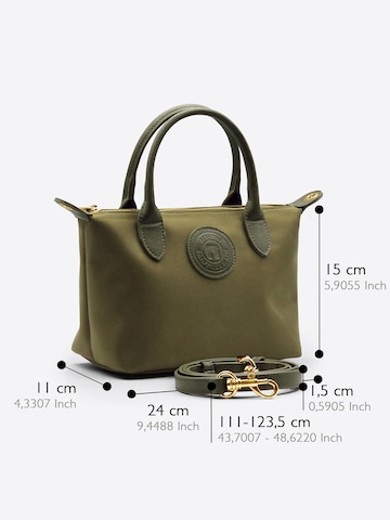 Ateliers Saint Germain Handtasche 'Etretat' in Grün