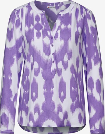 STREET ONE Blouse in Purple: front