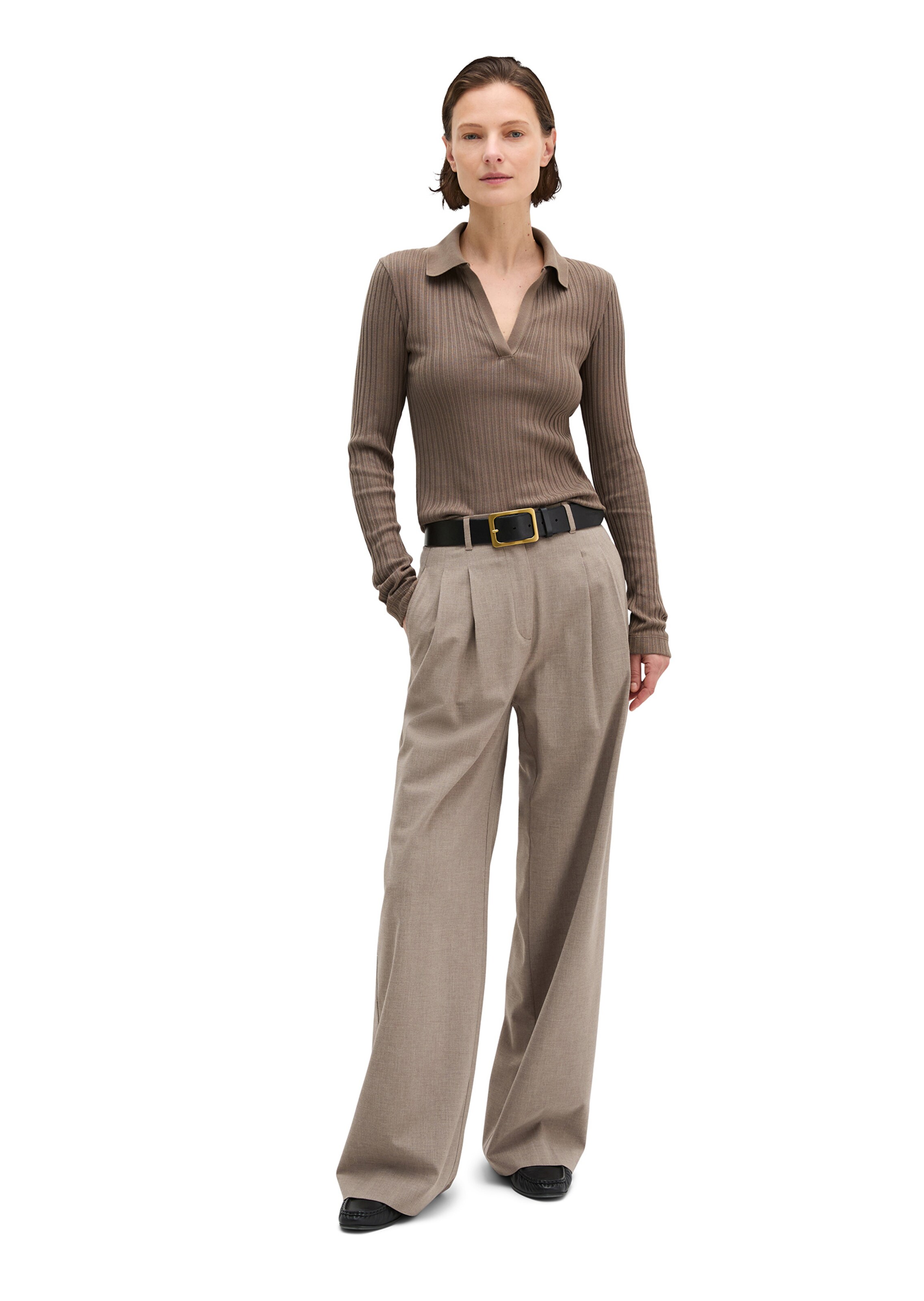 Marc O'Polo Shirt in Bruin