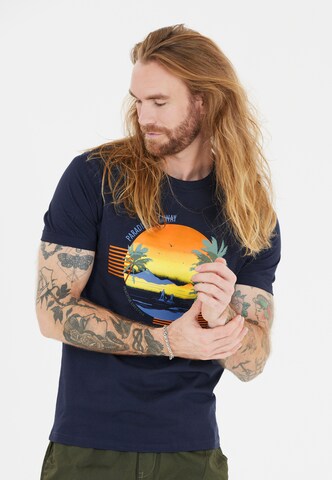 Cruz Shirt 'Flair' in Blauw