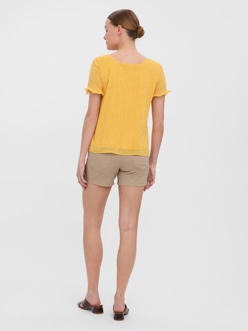 VERO MODA - Blusa 'Caro' em amarelo