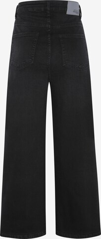 JZ&CO Wide Leg Jeans in Schwarz