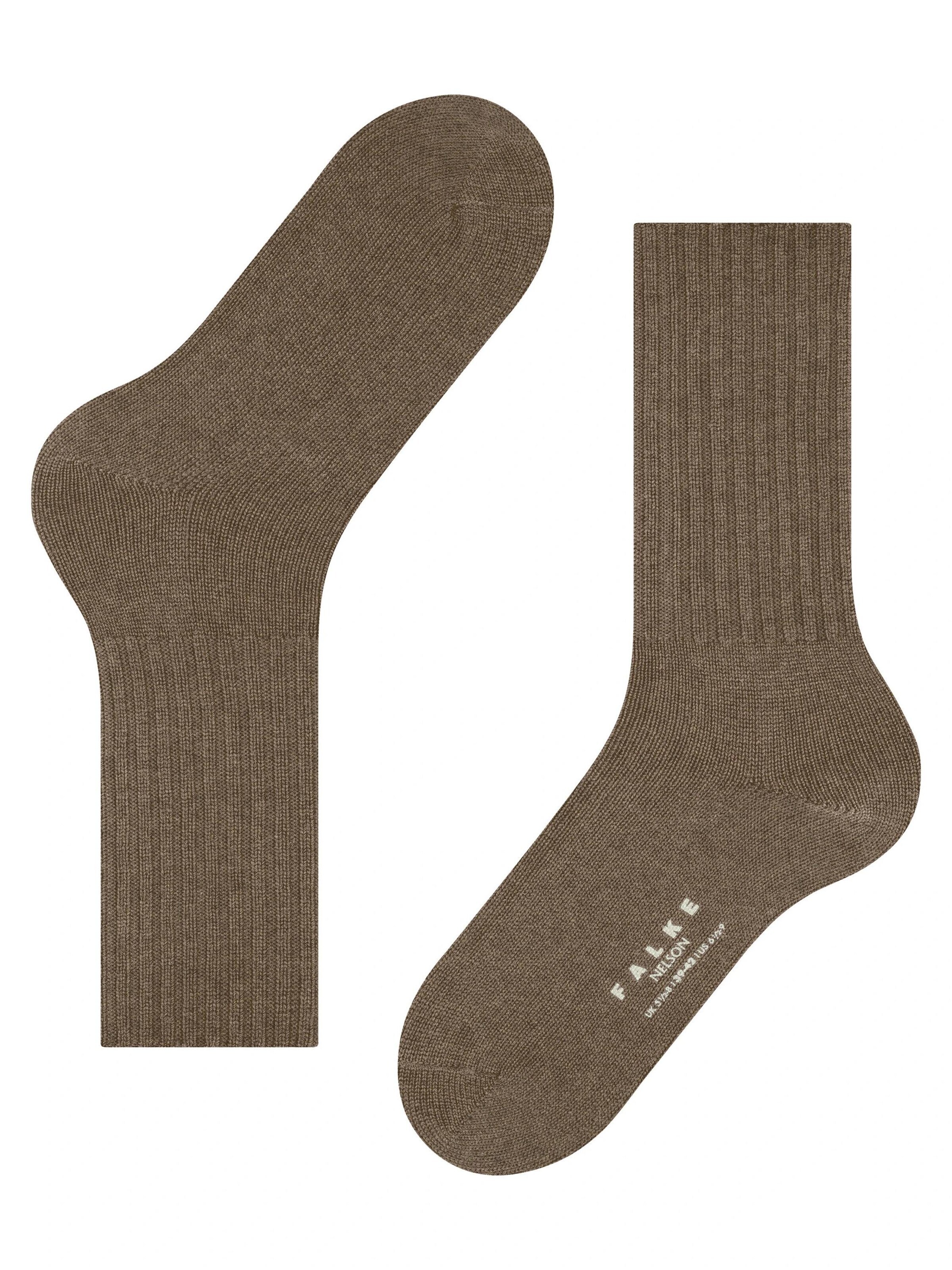 FALKE Socken 'Nelson'‌ in Braun