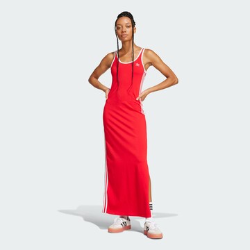 ADIDAS ORIGINALS Dress 'Adicolor' in Red: front