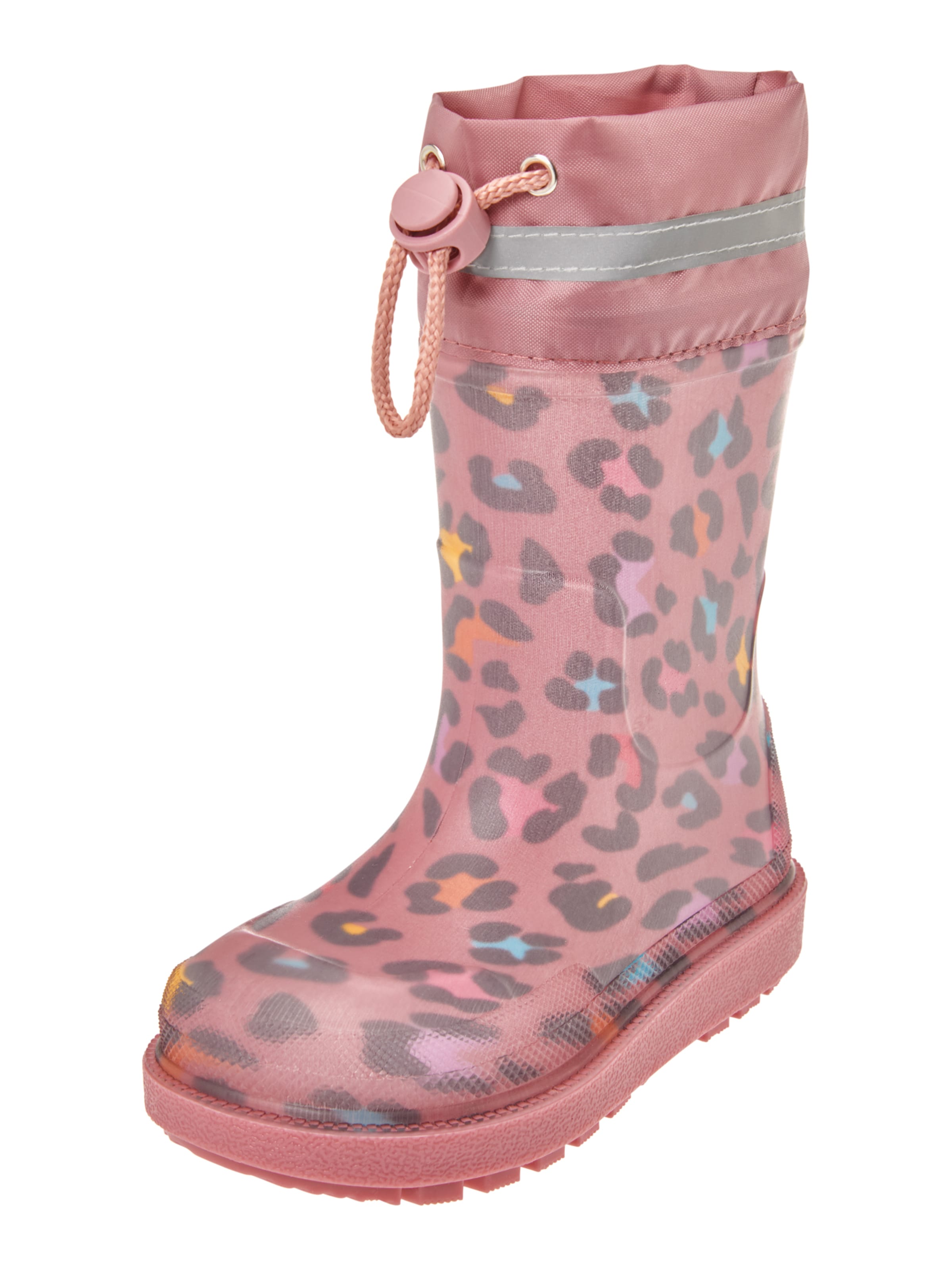 PLAYSHOES Rubber Boots in Pink: front