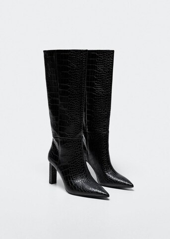 MANGO Boots 'Daily' in Black