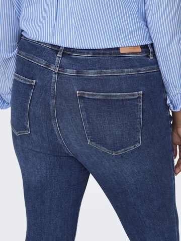 ONLY Carmakoma Skinny Jeans 'MILA' in Blauw