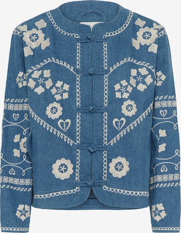 mėlyna Cream Demisezoninė striukė 'CRTannie': priekis