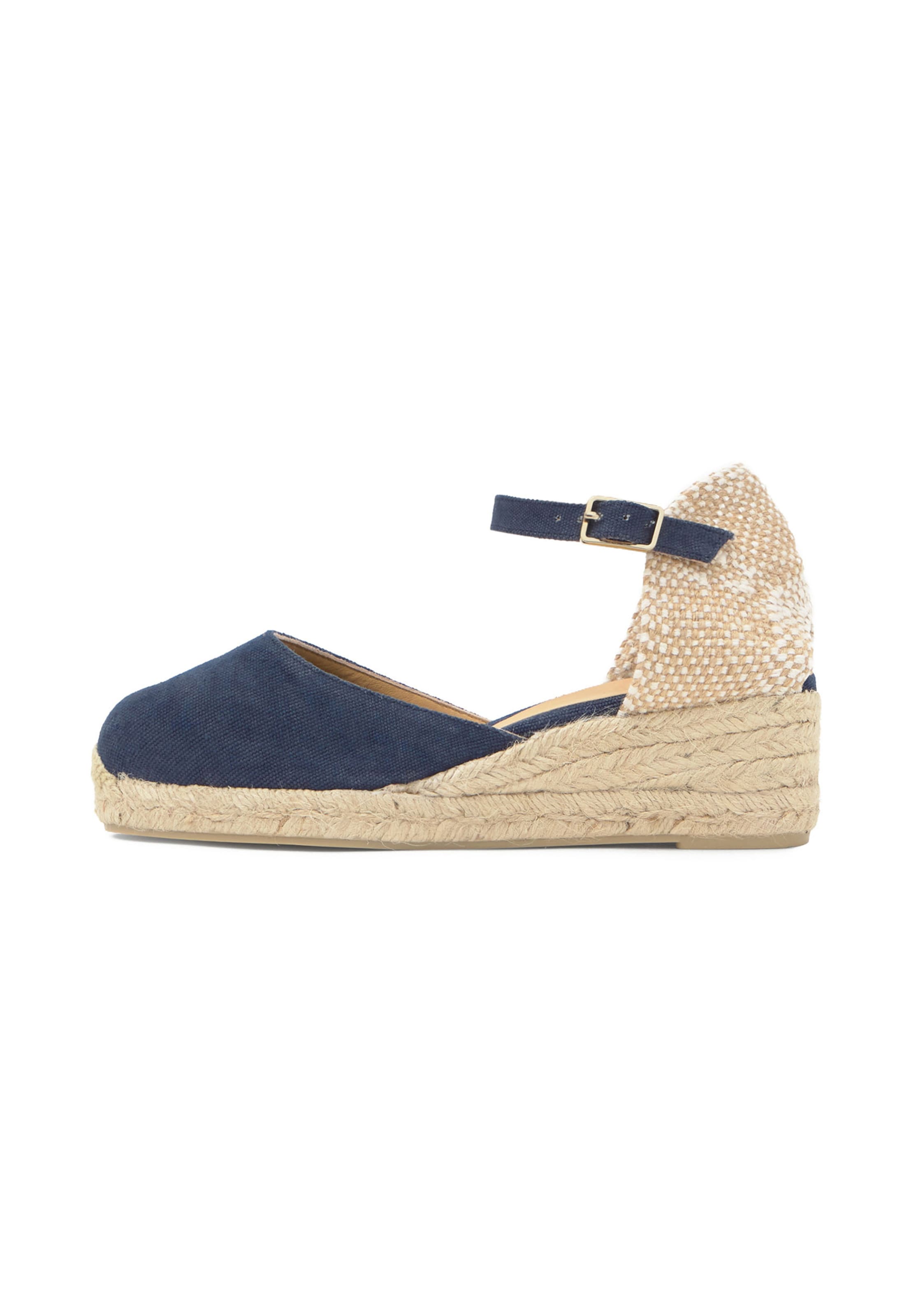 Espadrillas ' CAROL ' di Castañer in blu: frontale