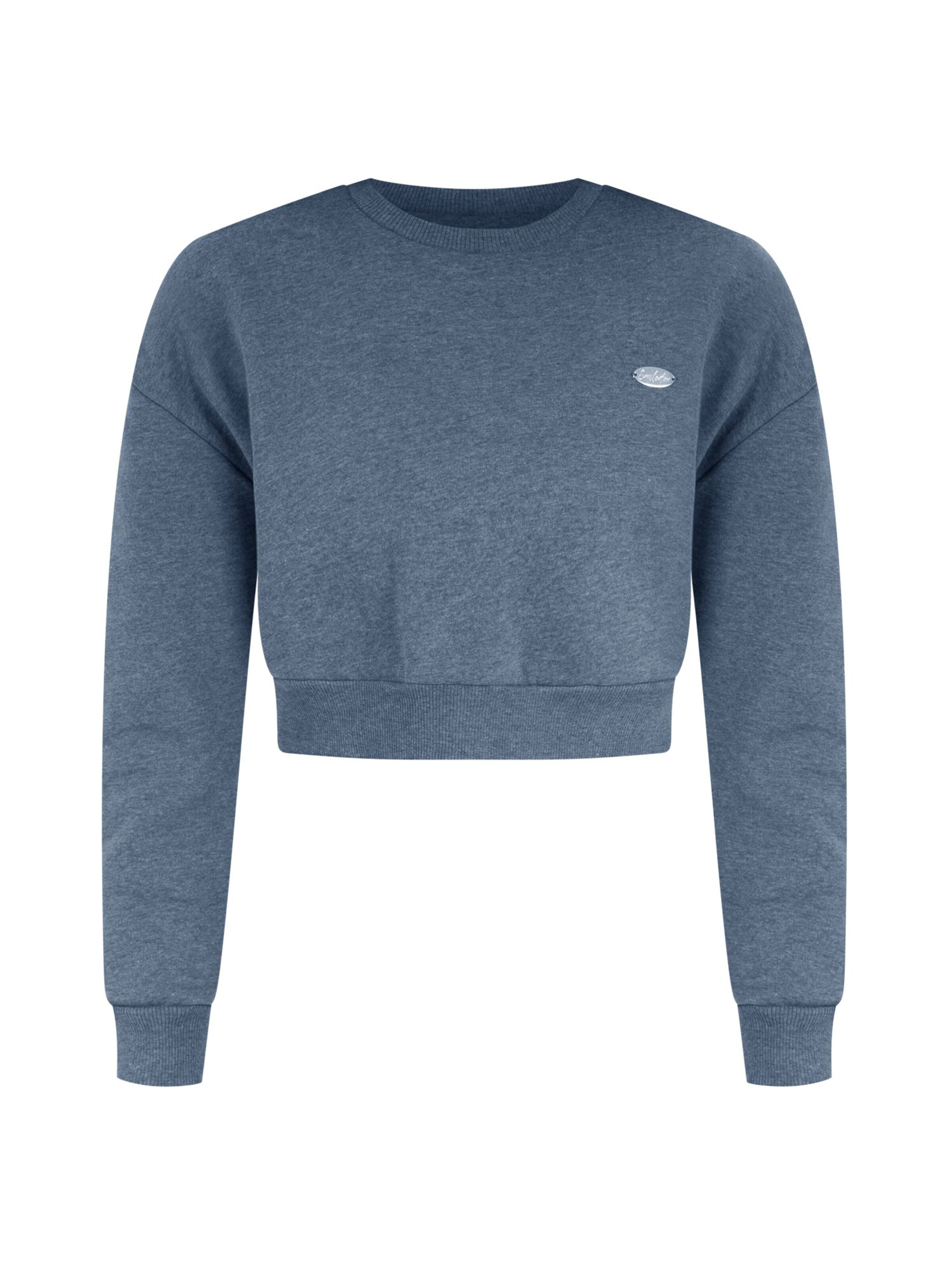 Sweat-shirt 'Amelia' Smilodox en bleu : devant