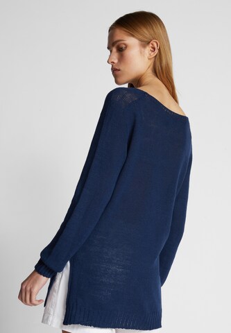 North Sails Pullover mit V-Ausschnitt in Blau