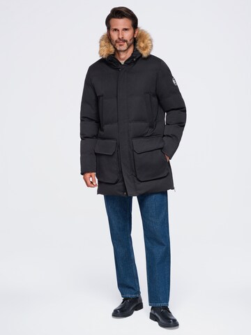 Ombre Winterparka in Zwart