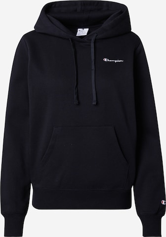 Champion Authentic Athletic Apparel Athletic Sweatshirt in Black: front