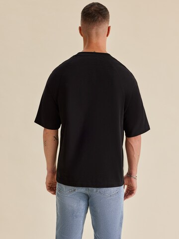 DAN FOX APPAREL T-shirt 'Simeon' i svart