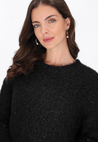 Usha Pullover in Schwarz