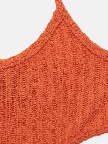 Pull&Bear Kleid in Orange