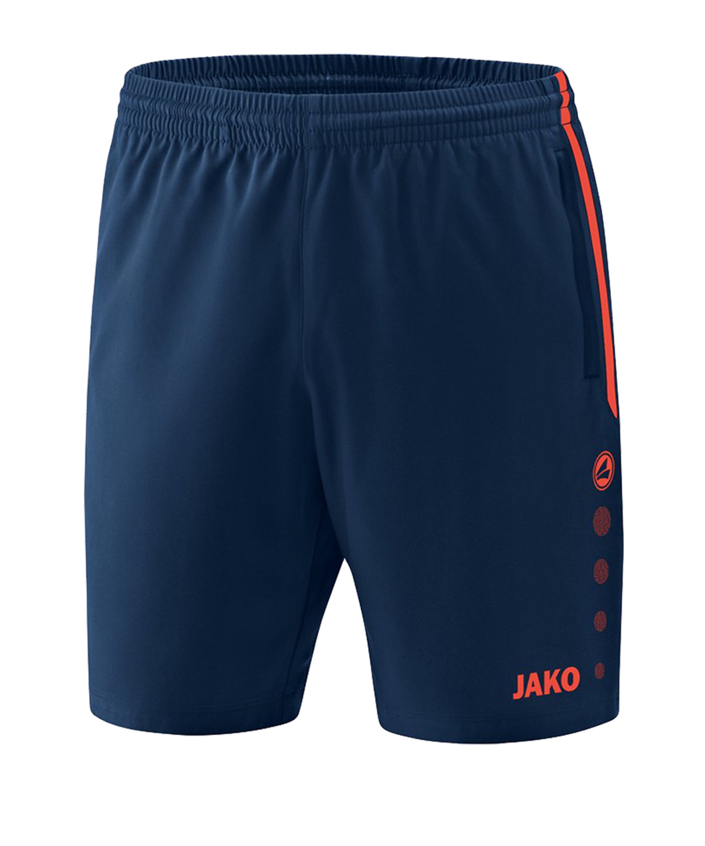 JAKO Sportshorts 'Competition 2.0' in Blau: Vorderseite