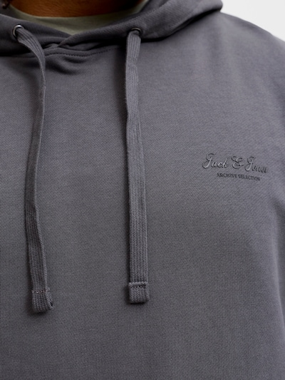 Jack & Jones Plus Sweatshirt 'JJEARCHIVE' in 4XL in de kleur Donkergrijs, Productweergave