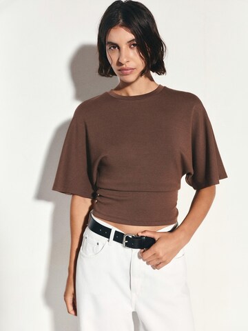 Pull&Bear Shirts i brun: forside